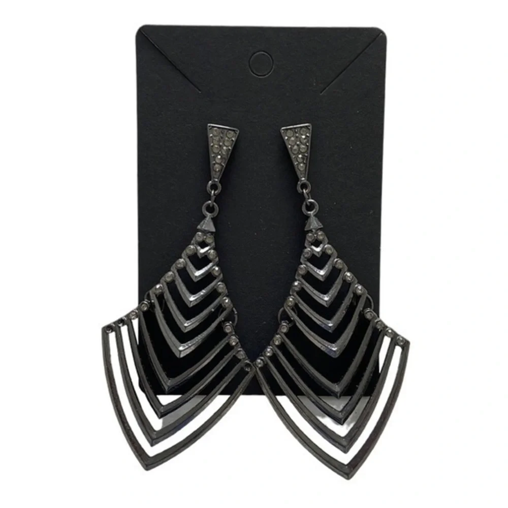Geometric Dangle Earrings